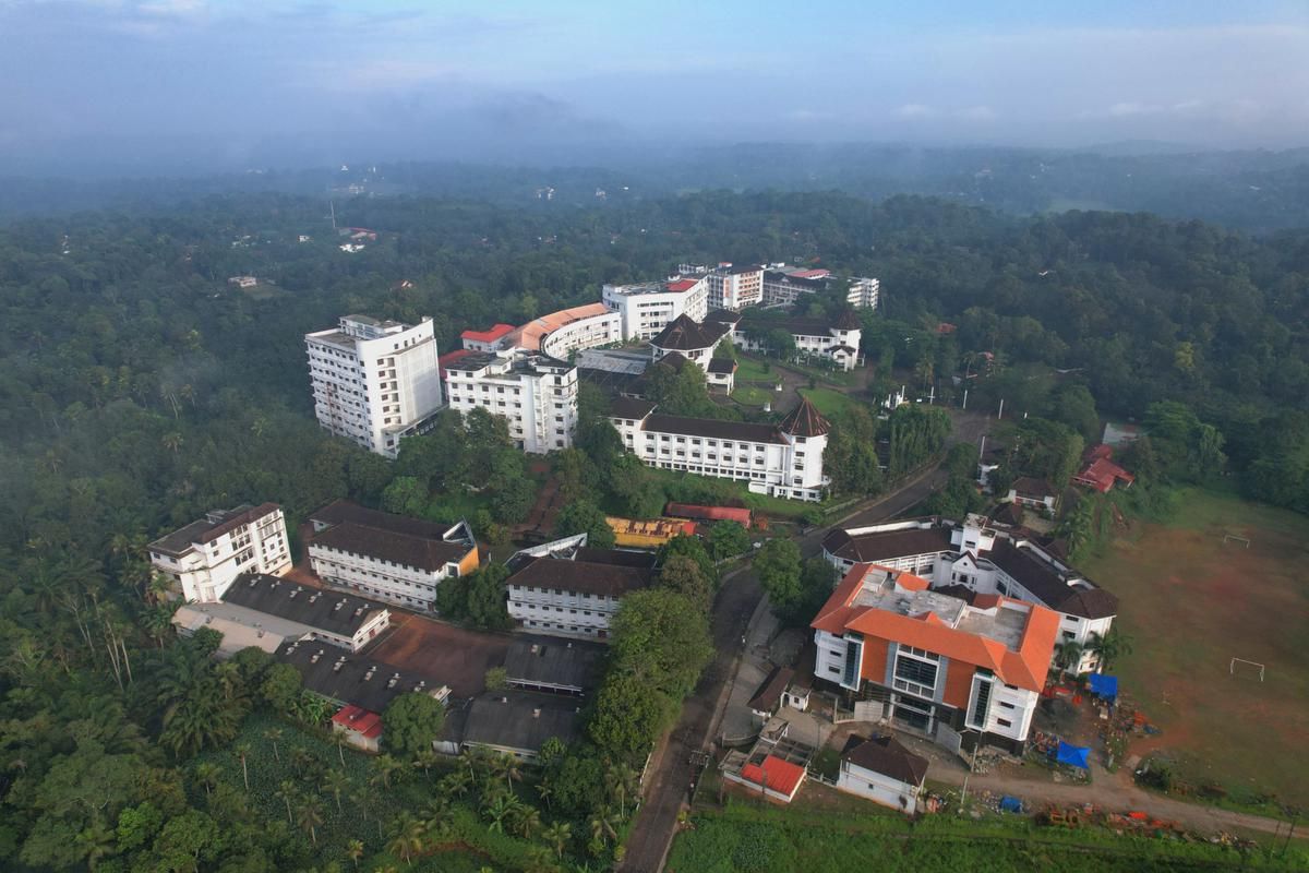 Saintgits Aerial View